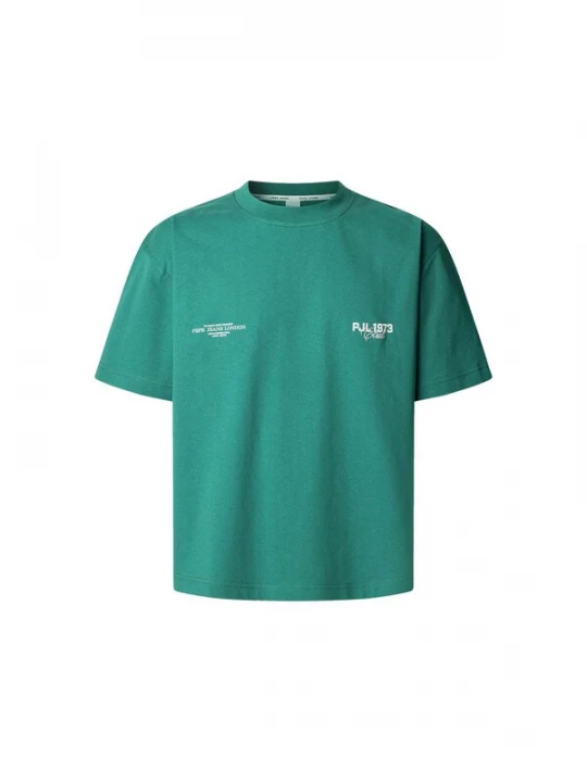 Foto van product Pepe Jeans Shirt 'COLVILLE' groen / wit
