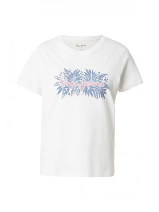 Foto van product Pepe Jeans Shirt 'CRISTINA' duifblauw / rosa / wit