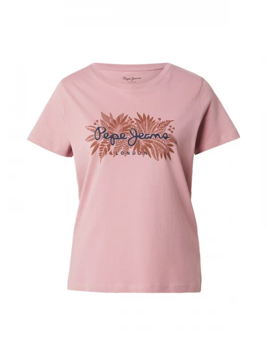 Foto van product Pepe Jeans Shirt 'CRISTINA' navy / roestbruin / rosa