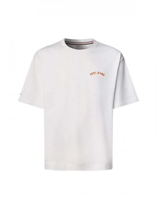 Foto van product Pepe Jeans Shirt 'Gideon' rood / wit