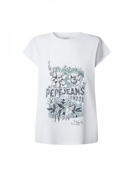Foto van product Pepe Jeans Shirt groen / wit