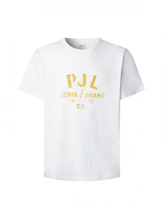 Foto van product Pepe Jeans Shirt 'Gunner' honing / wit