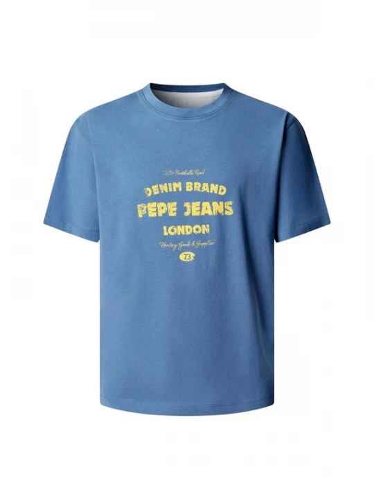 Foto van product Pepe Jeans Shirt 'JAXON ' blauw / geel