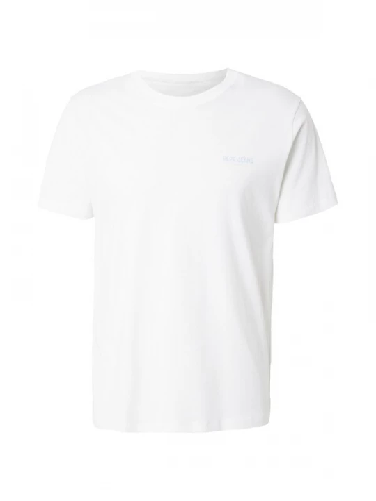 Foto van product Pepe Jeans Shirt lichtblauw / grijs / pasteloranje / wit