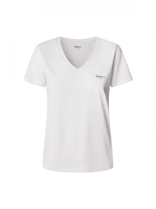 Foto van product Pepe Jeans Shirt 'Macy' zwart / wit