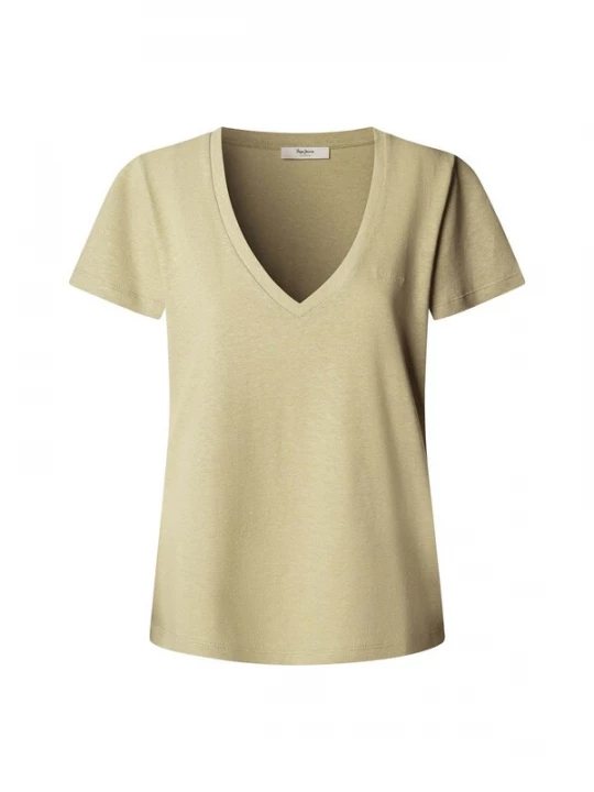 Foto van product Pepe Jeans Shirt 'Megan' olijfgroen