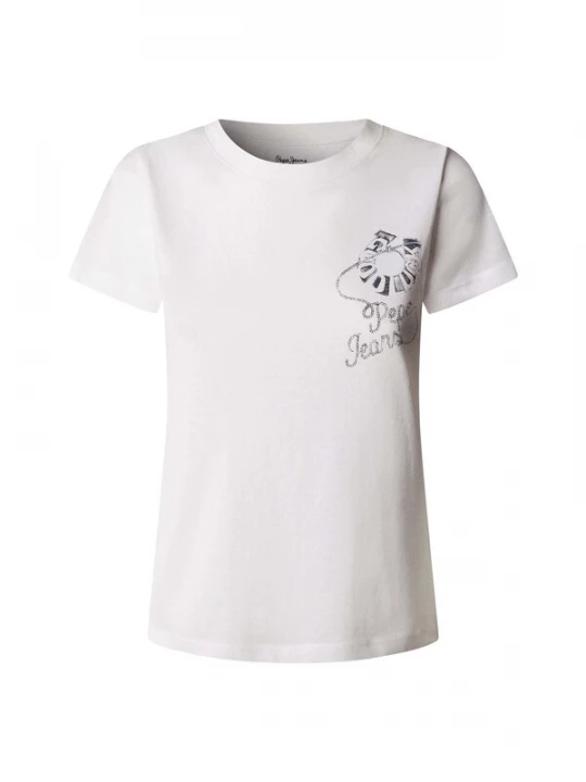Foto van product Pepe Jeans Shirt 'Nancy' zwart / wit