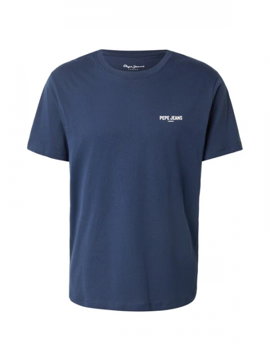 Foto van product Pepe Jeans Shirt navy / kersrood / offwhite