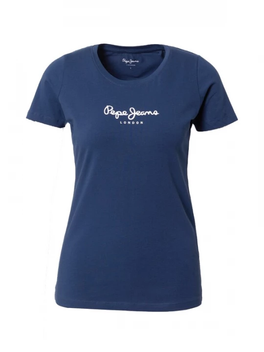 Foto van product Pepe Jeans Shirt 'New Virginia' navy / wit