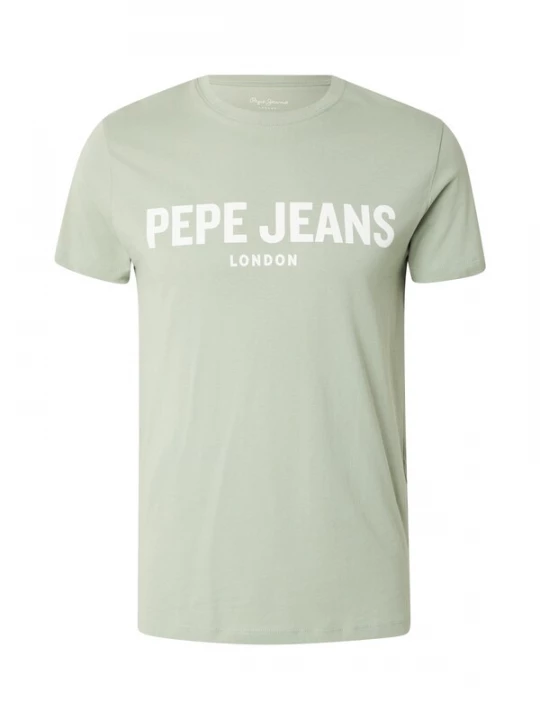Foto van product Pepe Jeans Shirt pastelgroen / wit