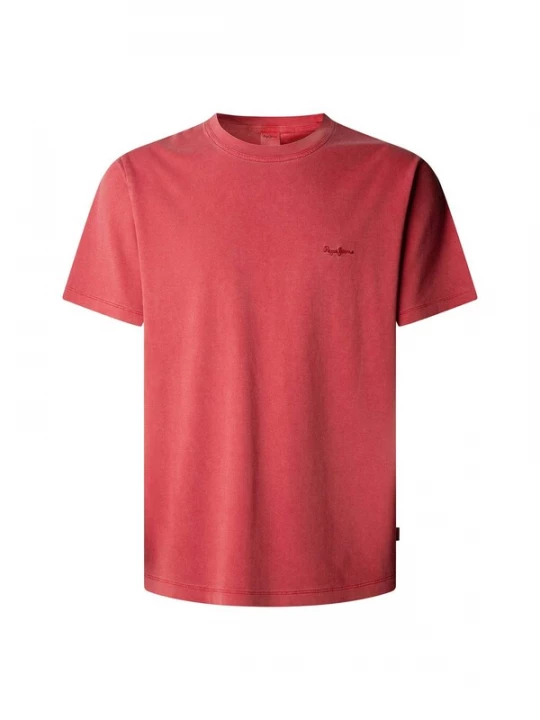 Foto van product Pepe Jeans Shirt ' PORTOBELLO ' donkerrood