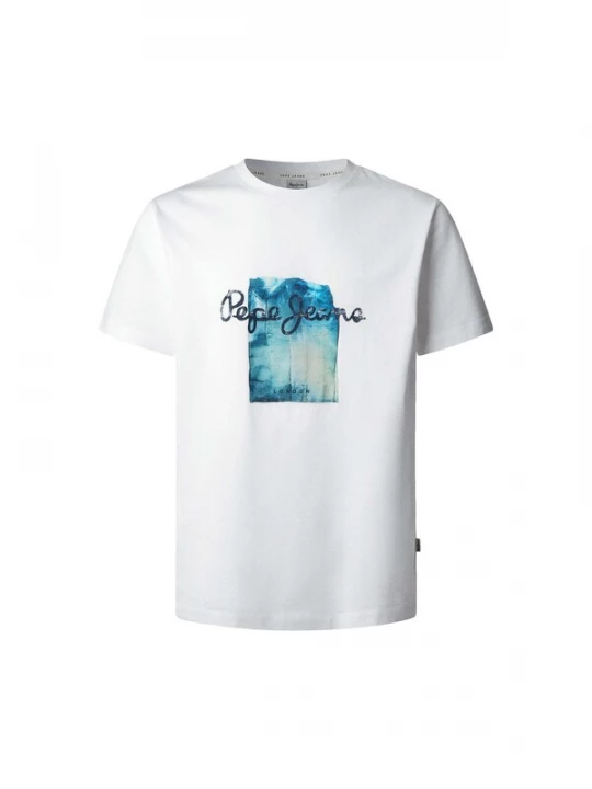 Foto van product Pepe Jeans Shirt 'Prush' blauw / wit