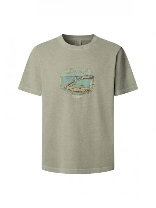 Foto van product Pepe Jeans Shirt 'Shaye' geel / groen / lichtgroen