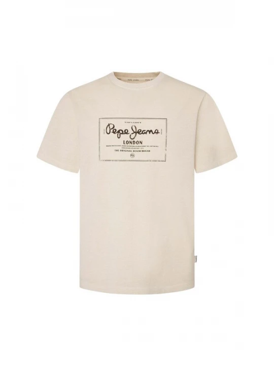 Foto van product Pepe Jeans Shirt 'SIMON' zwart / offwhite