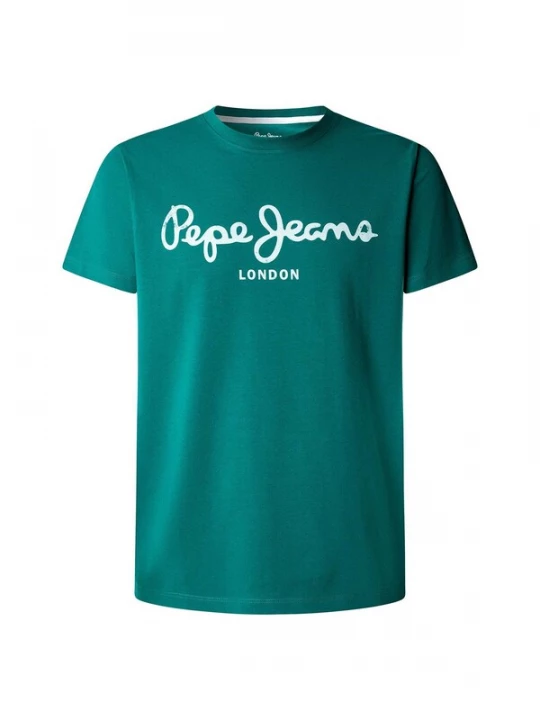 Foto van product Pepe Jeans Shirt smaragd / wit