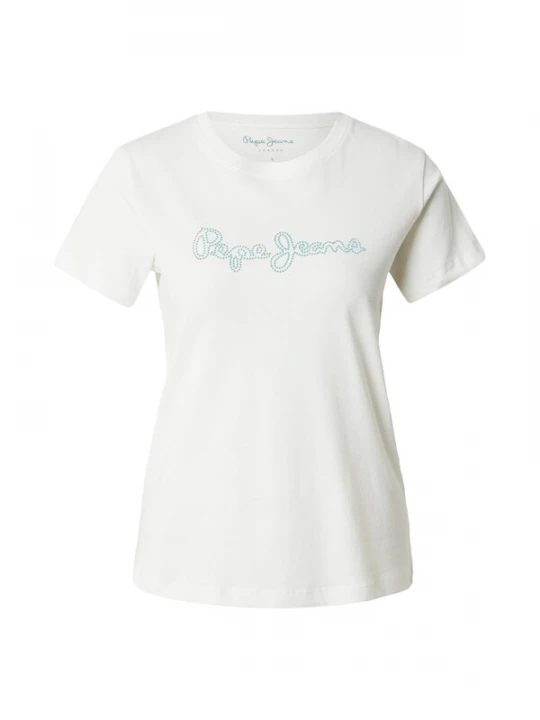 Foto van product Pepe Jeans Shirt smaragd / wit