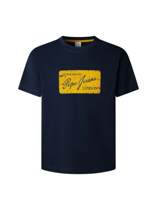Foto van product Pepe Jeans Shirt 'Suen' blauw / geel