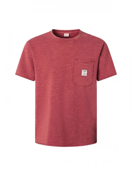 Foto van product Pepe Jeans Shirt 'SUNDAY' rood / watermeloen rood