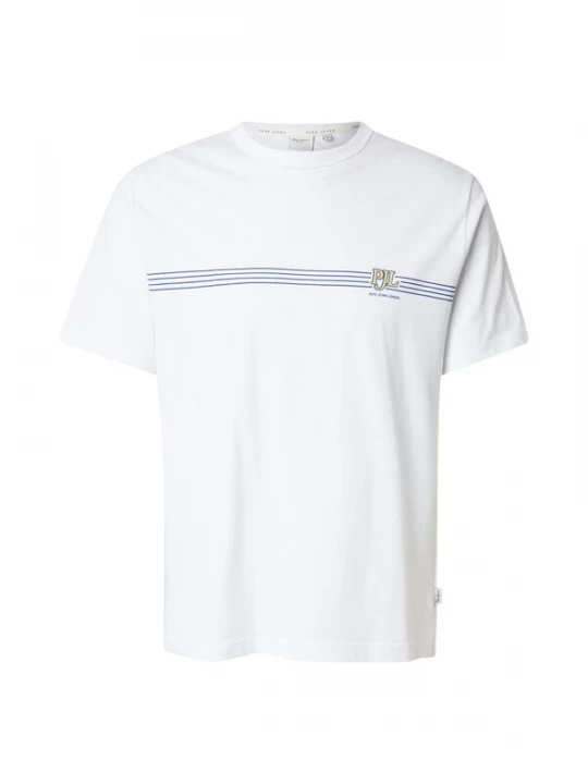 Foto van product Pepe Jeans Shirt 'Tad' donkerblauw / geel / wit