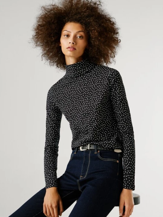 Foto van product Pepe Jeans Shirt zwart / wit