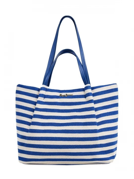 Foto van product Pepe Jeans Shopper 'Tuesday' navy / wit