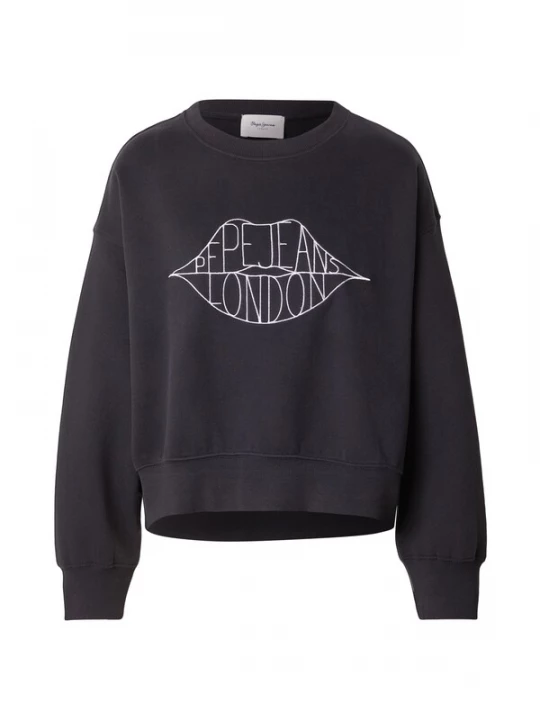 Foto van product Pepe Jeans Sweatshirt antraciet / wit