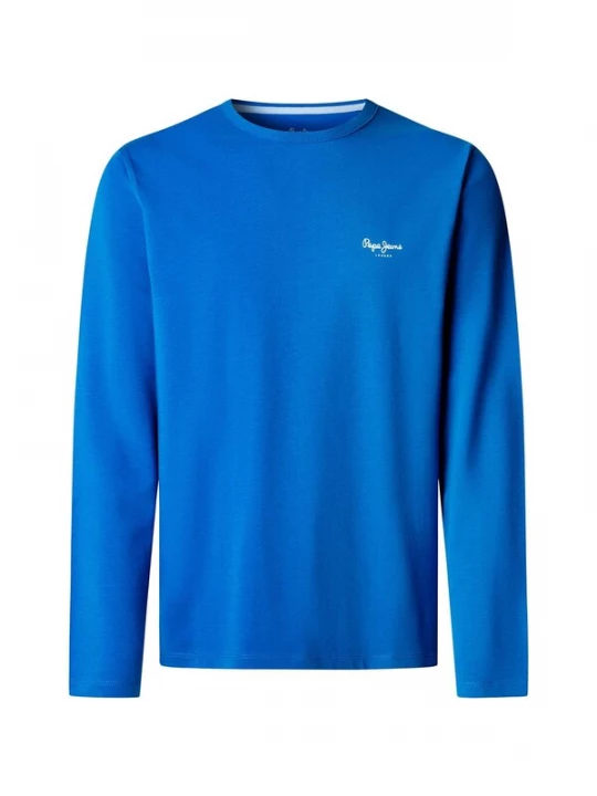 Foto van product Pepe Jeans Sweatshirt blauw / offwhite