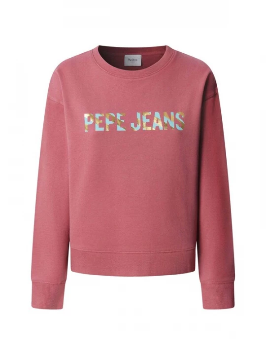 Foto van product Pepe Jeans Sweatshirt ' CELESTE ' beige / blauw / pink