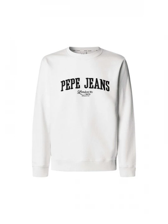 Foto van product Pepe Jeans Sweatshirt 'Derril' zwart / wit