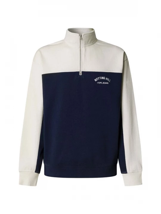 Foto van product Pepe Jeans Sweatshirt 'Gaspar' blauw / wit