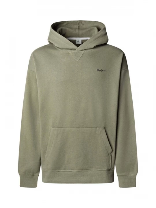 Foto van product Pepe Jeans Sweatshirt 'GEO' olijfgroen