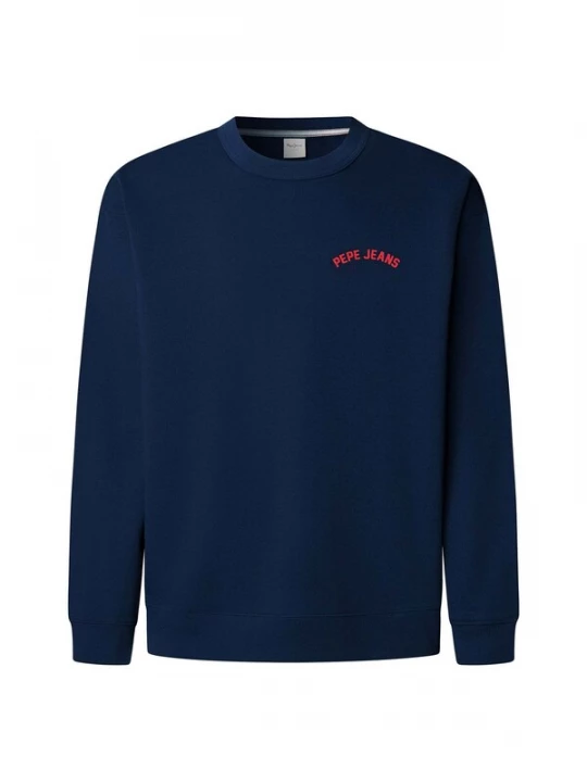Foto van product Pepe Jeans Sweatshirt 'GIDEON' blauw / rood