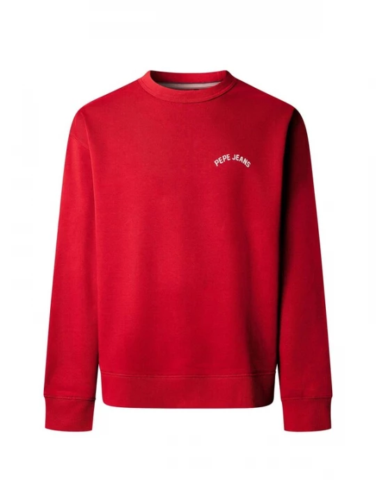 Foto van product Pepe Jeans Sweatshirt 'GIDEON' rood / wit