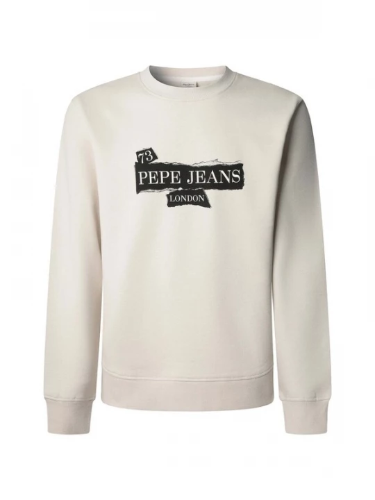Foto van product Pepe Jeans Sweatshirt 'GUS' zwart / wit