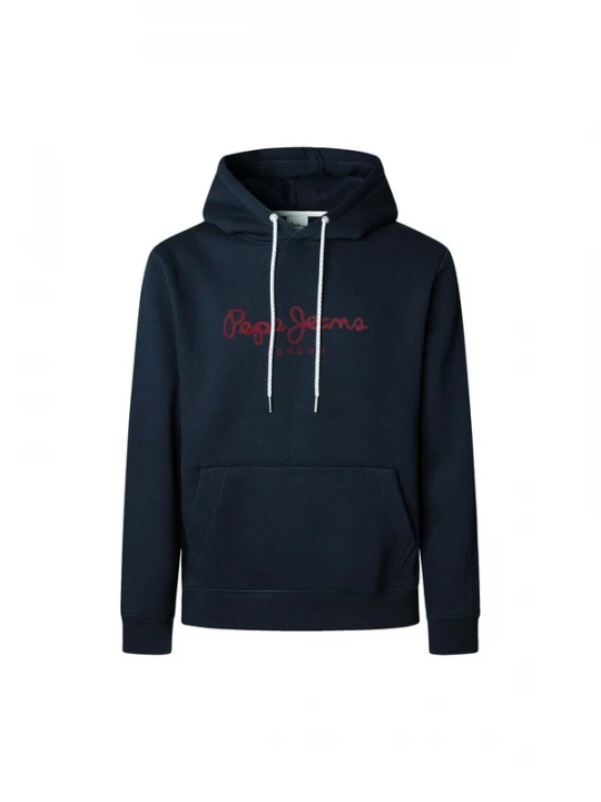 Foto van product Pepe Jeans Sweatshirt 'Macbeth' nachtblauw / donkerrood