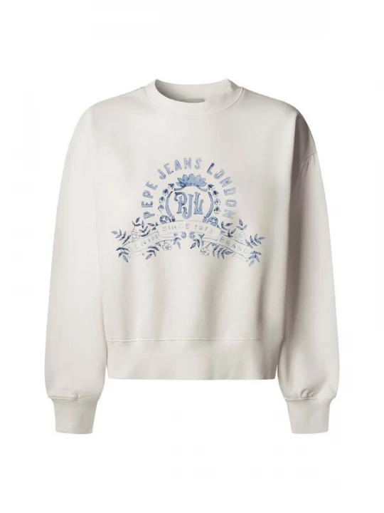Foto van product Pepe Jeans Sweatshirt 'Malvec' blauw / pastelblauw / wit
