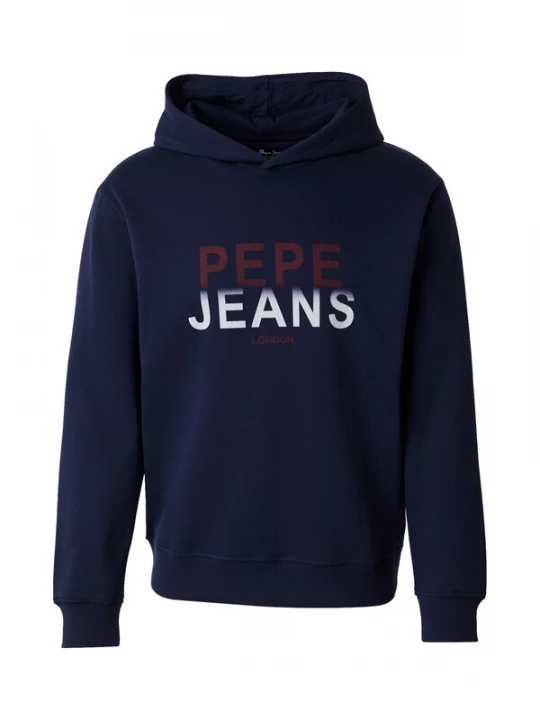 Foto van product Pepe Jeans Sweatshirt marine / wijnrood / wit