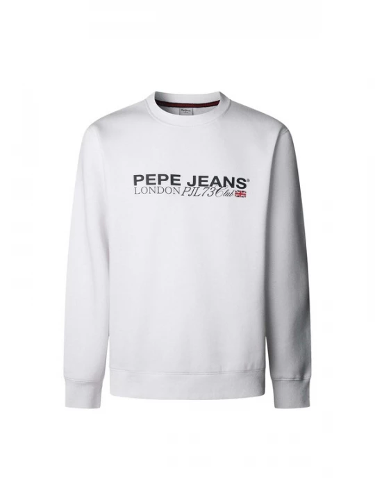 Foto van product Pepe Jeans Sweatshirt 'Matthew' rood / zwart / wit