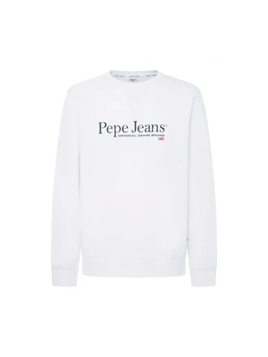Foto van product Pepe Jeans Sweatshirt 'SEAN' blauw / wit