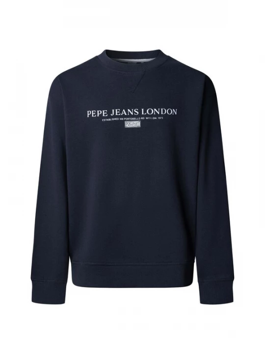 Foto van product Pepe Jeans Sweatshirt 'SUMMER SEASONAL' marine / wit