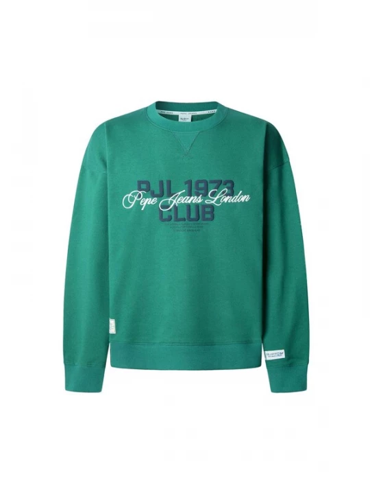 Foto van product Pepe Jeans Sweatshirt 'Talbot' navy / groen / wit