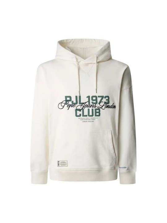 Foto van product Pepe Jeans Sweatshirt 'Talbot' smaragd / zwart / offwhite