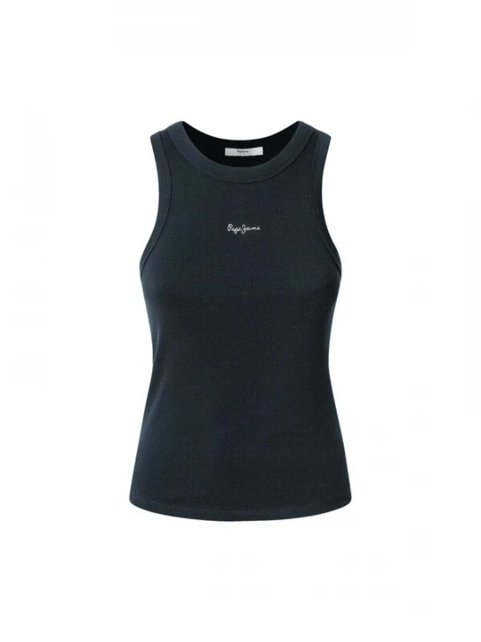Foto van product Pepe Jeans Top 'Marian' marine / wit