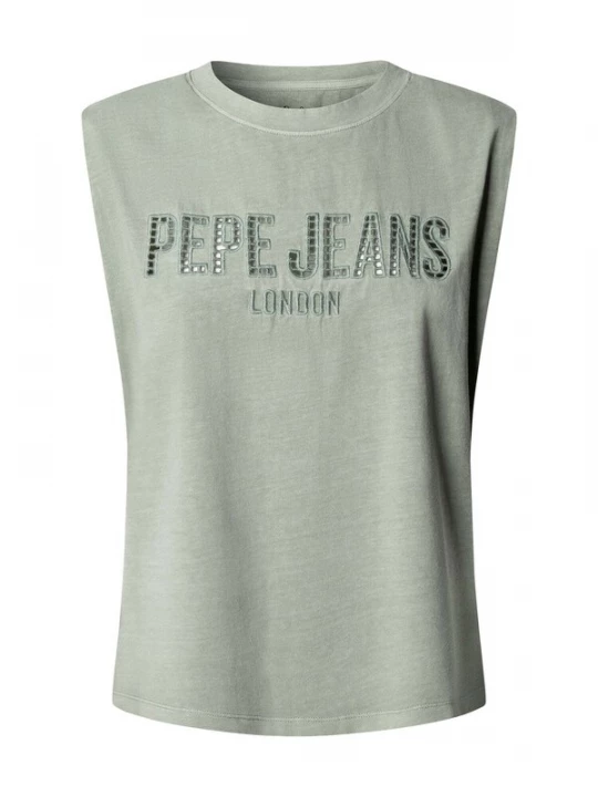 Foto van product Pepe Jeans Top 'MIRARI' groen / lichtgroen
