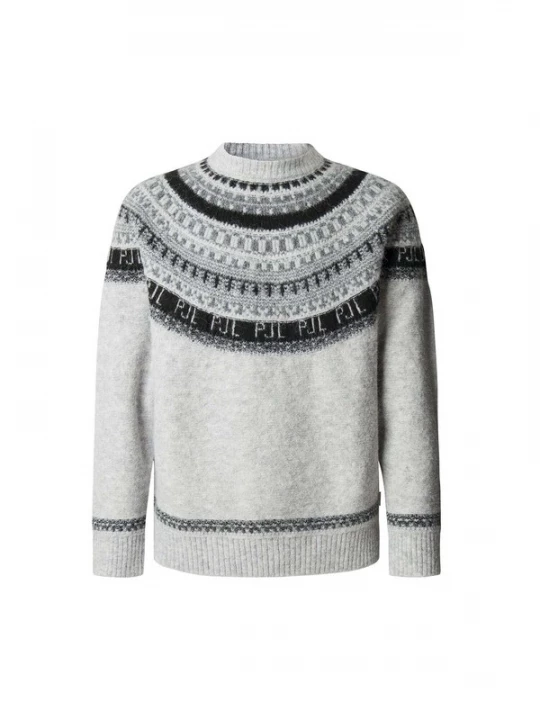 Foto van product Pepe Jeans Trui 'Lennox' grijs / antraciet / lichtgrijs