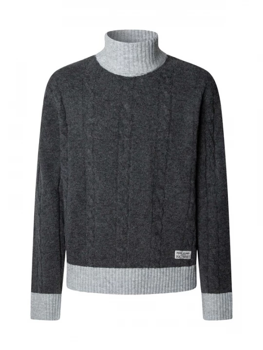 Foto van product Pepe Jeans Trui 'Purcel' lichtgrijs / donkergrijs