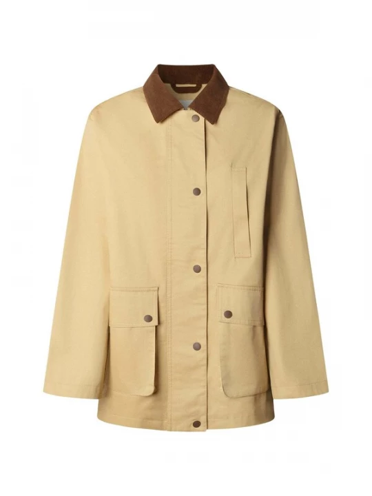Foto van product Pepe Jeans Tussenjas 'FLORY' beige / bruin