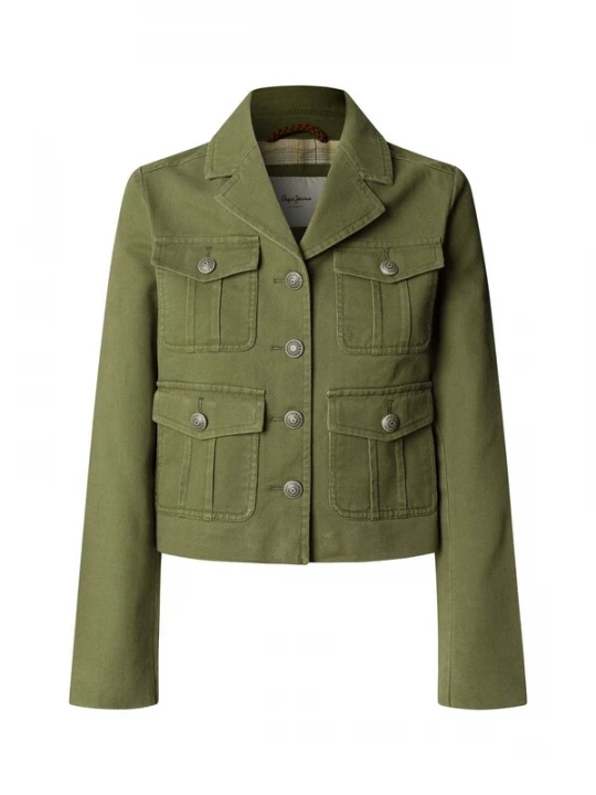 Foto van product Pepe Jeans Tussenjas 'Gigih' groen