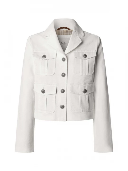 Foto van product Pepe Jeans Tussenjas 'Gigih' white denim