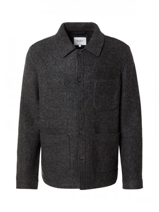 Foto van product Pepe Jeans Tussenjas 'PATRICK' donkergrijs